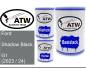 Preview: Ford, Shadow Black, G1 (2023 / 24): 500ml Lackdose + 500ml Klarlack + 250ml Härter - Set, von ATW Autoteile West.